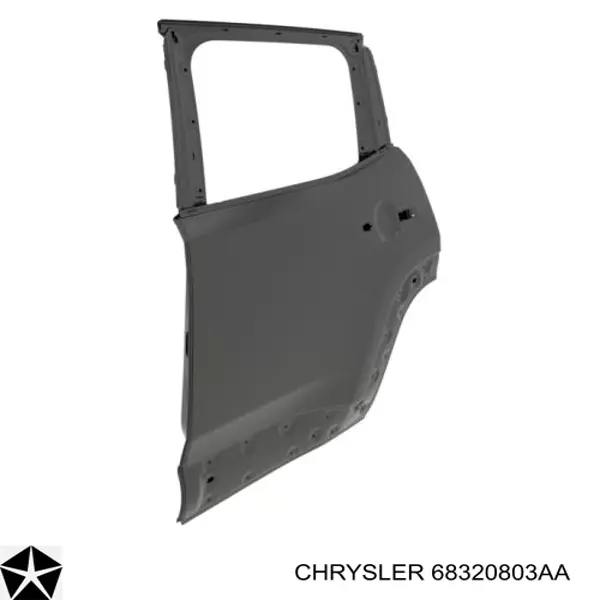 Puerta trasera izquierda Chrysler 68320803AA precio, desde 349,72 EUR