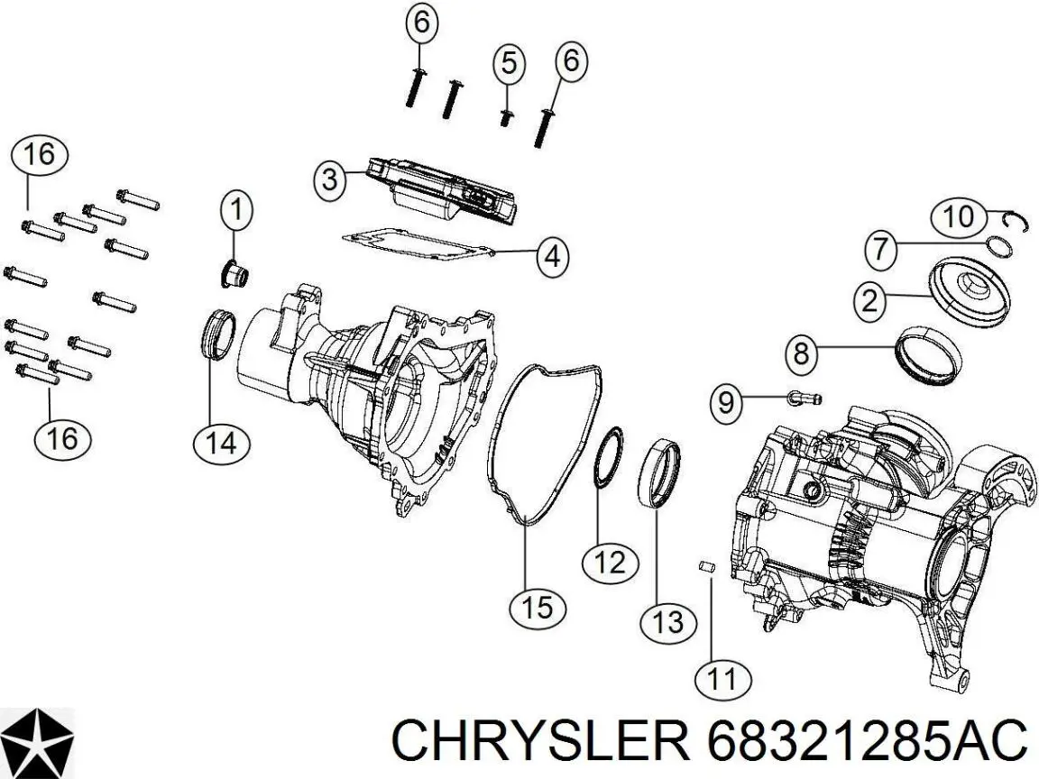 K68321285AC Fiat/Alfa/Lancia