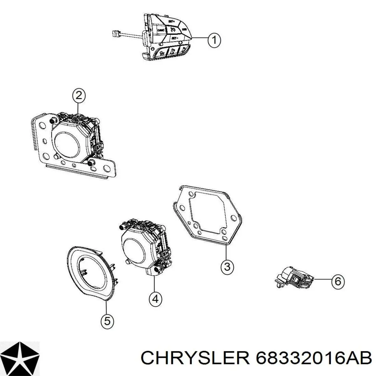 68332016AB Chrysler