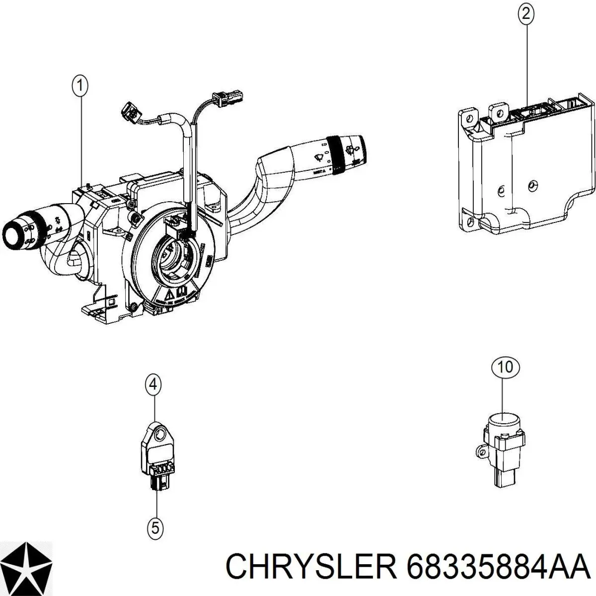 68335884AA Chrysler