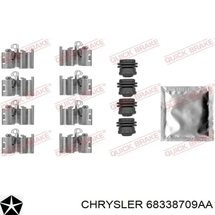Comprar 52029648 Chrysler Pinza de freno trasera izquierda