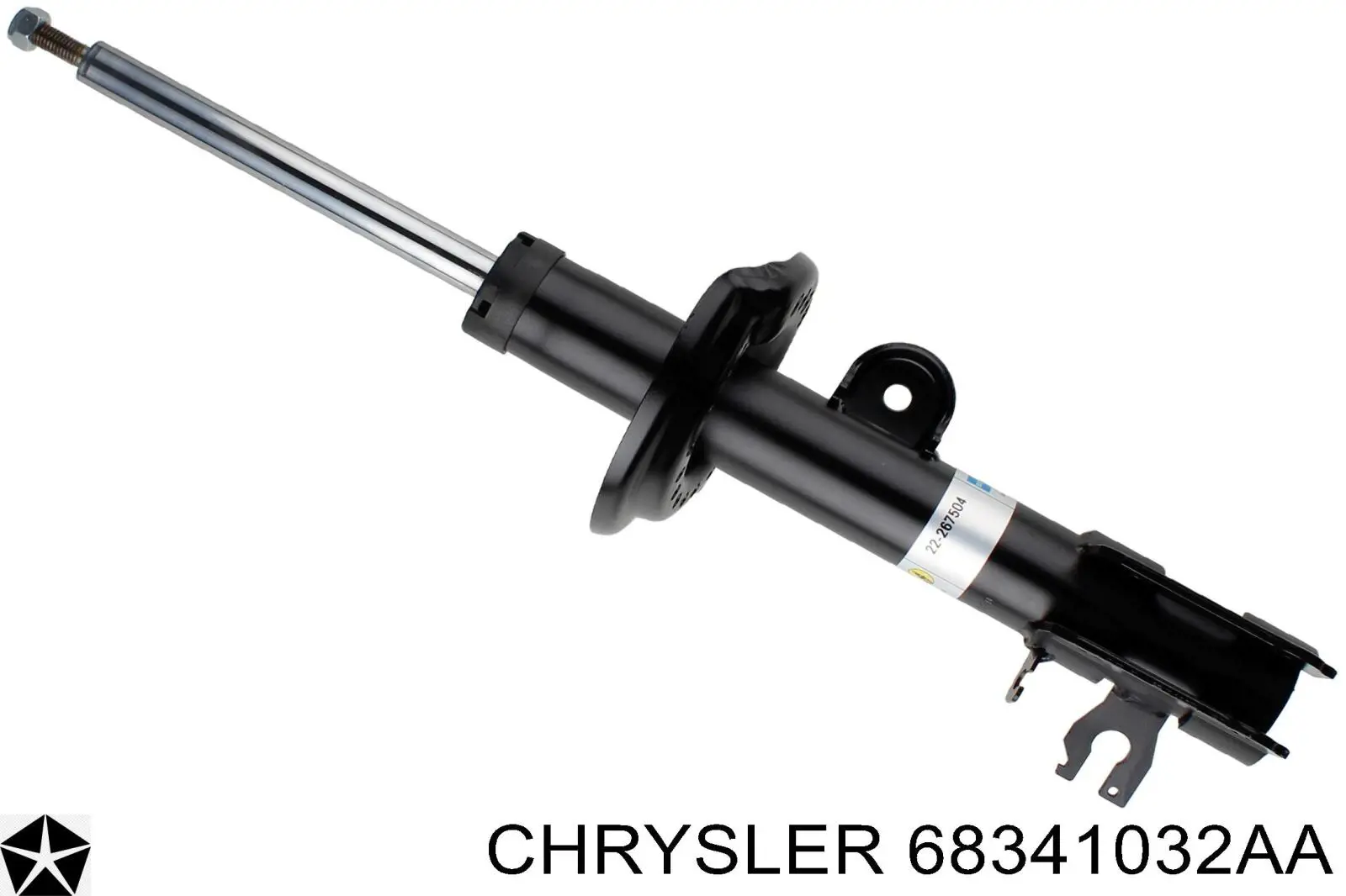 68341032AA Chrysler amortiguador delantero izquierdo