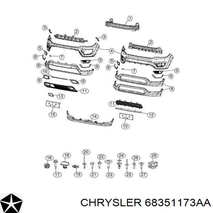 K68351173AD Fiat/Alfa/Lancia