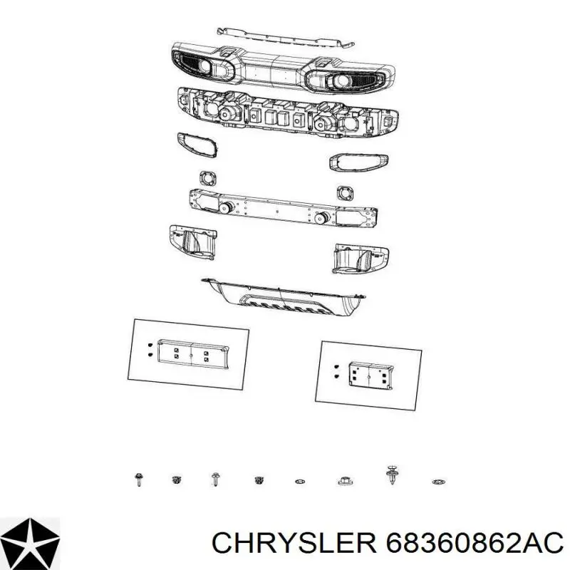 Comprar 68360862AC Chrysler 