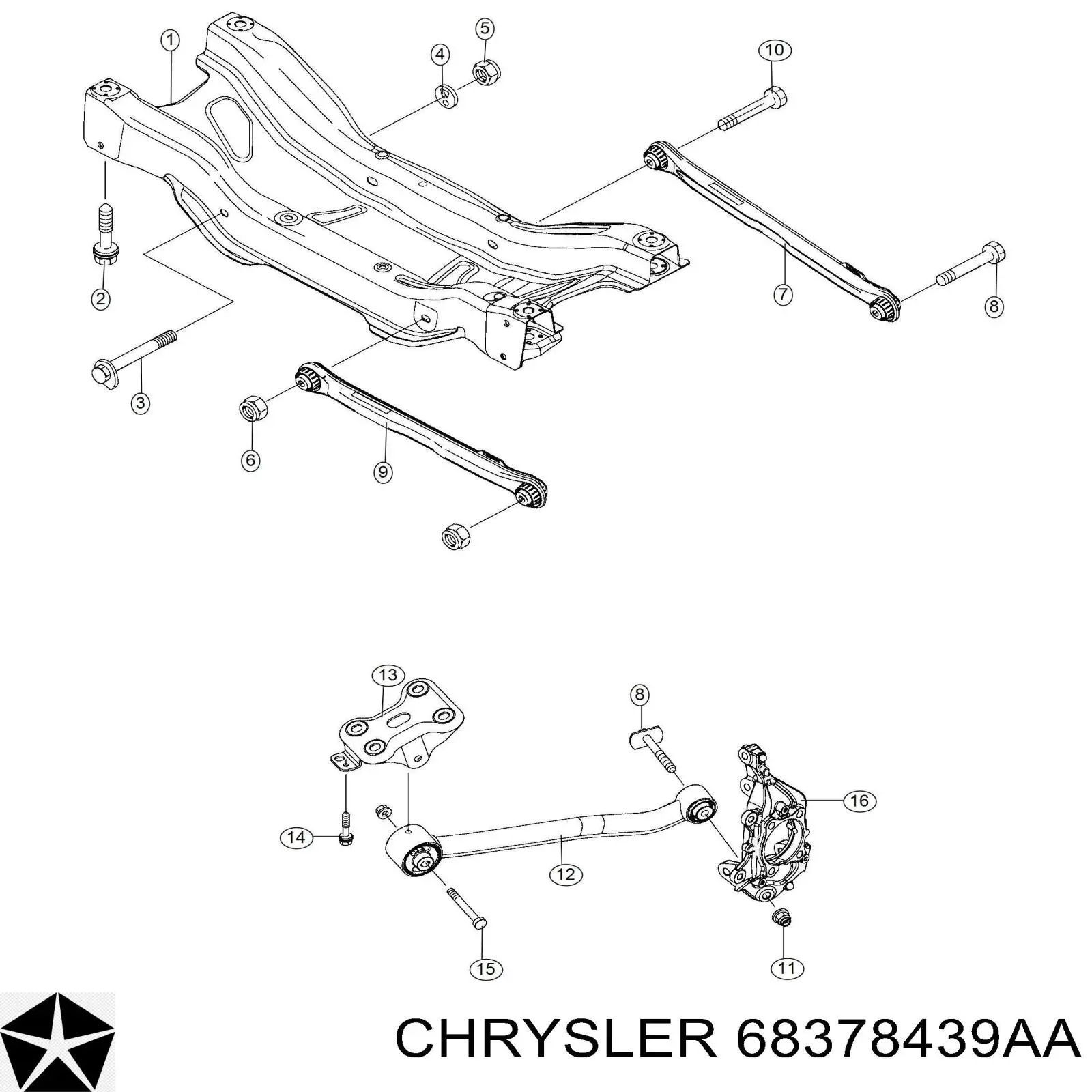 Comprar 68378439AA Chrysler 