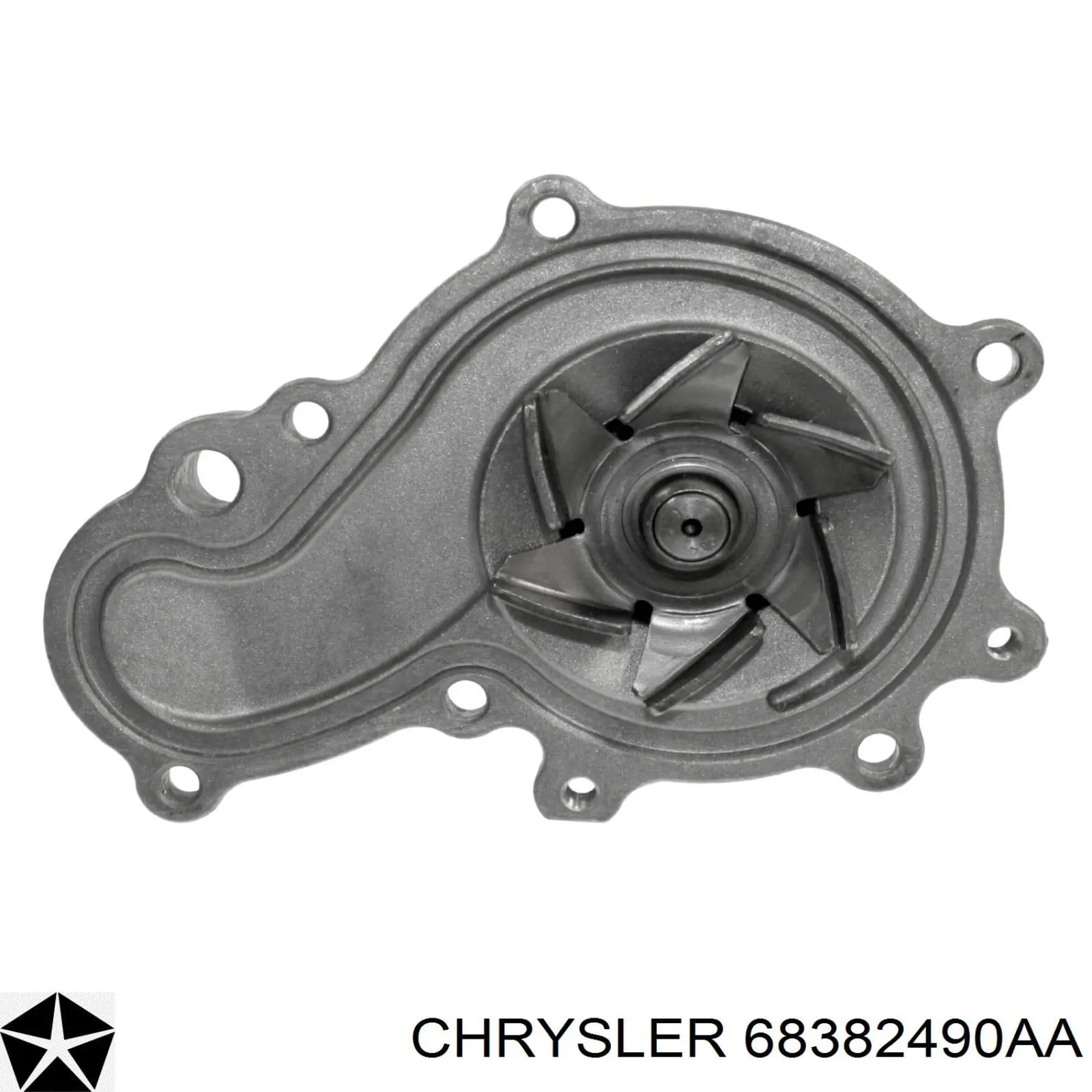 68382490AA Chrysler bomba de agua