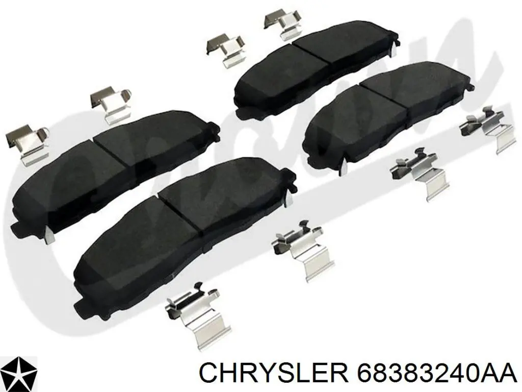 Pinza de freno delantera derecha Chrysler 68383240AA precio, desde  