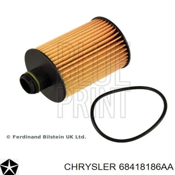 Filtro de aceite Chrysler 68418186AA precio, desde 9,15 EUR
