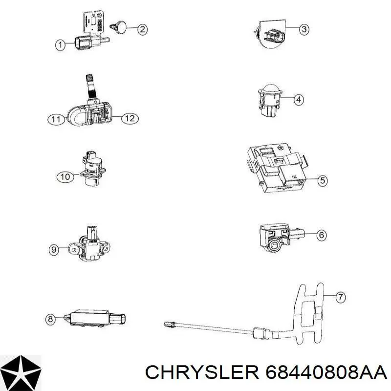  68440808AA Chrysler