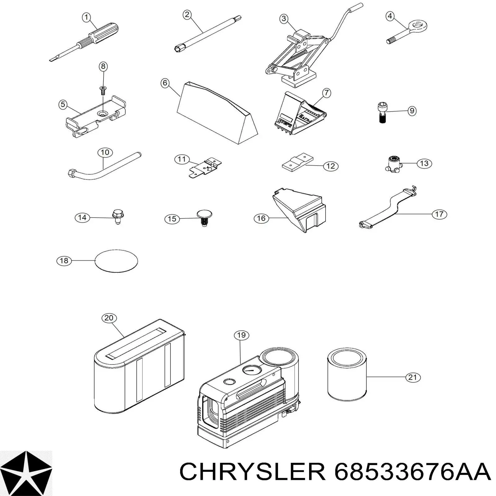 K68265925AA Fiat/Alfa/Lancia