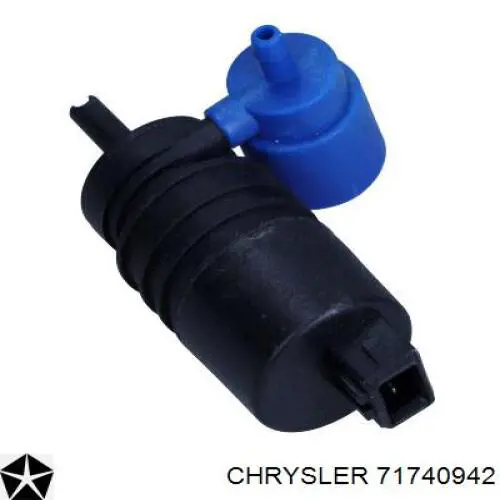 Bomba de agua limpiaparabrisas, delantera 71740942 Chrysler