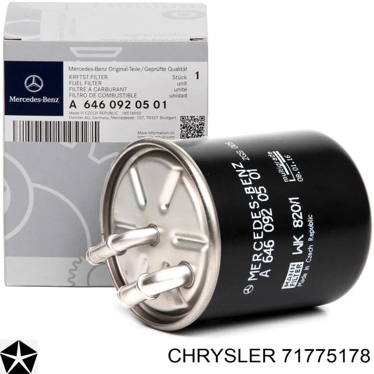 71775178 Chrysler filtro de combustible
