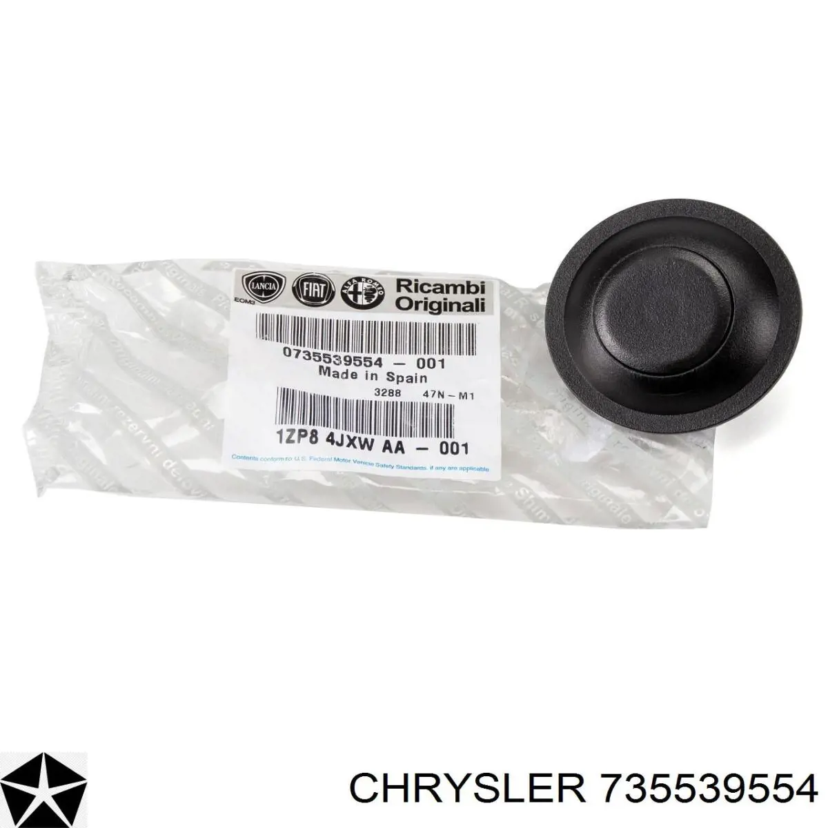 735539554 Chrysler boton bloqueo para puerta