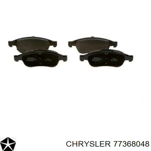 Comprar 77368048 Chrysler Pastillas delanteras de freno