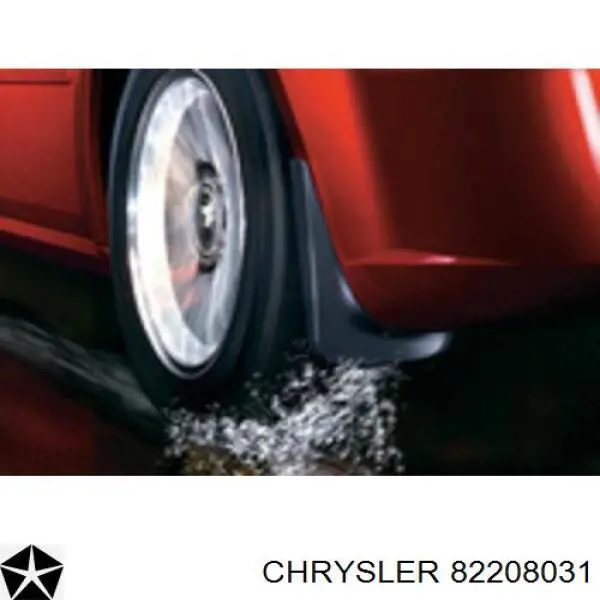 Juego de faldillas guardabarro delanteros para Chrysler 300 
