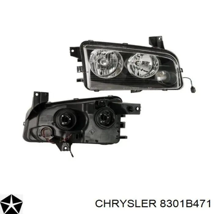 8301B471 Chrysler faro izquierdo