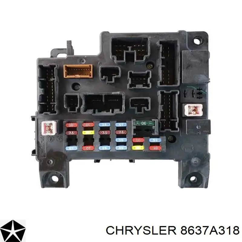 8637A318 Chrysler caja de fusibles