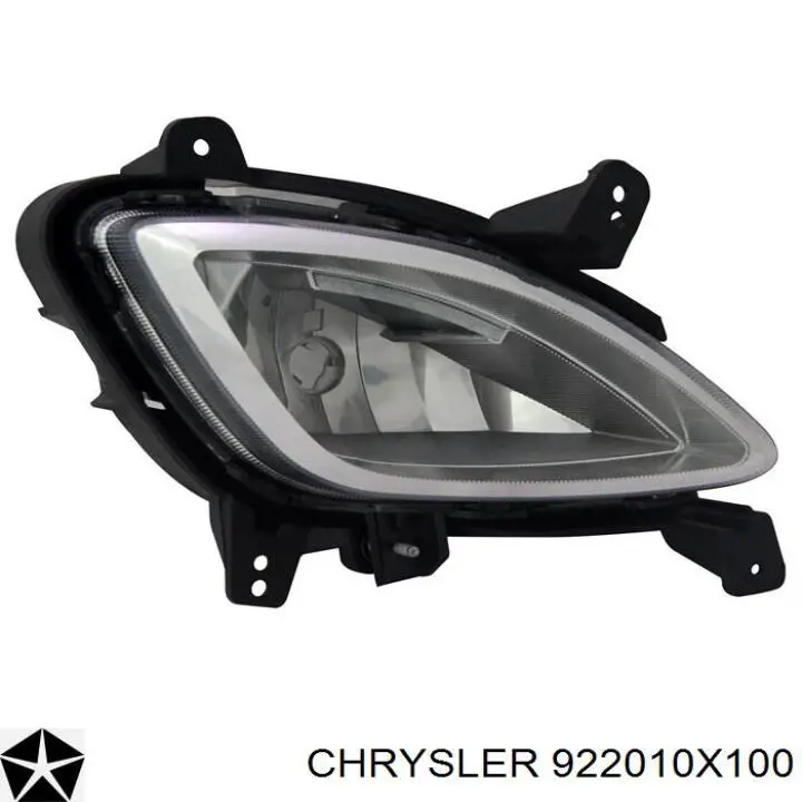 922010X100 Chrysler faro antiniebla izquierdo