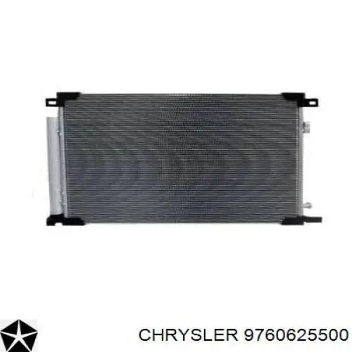 9760625500 Chrysler condensador aire acondicionado