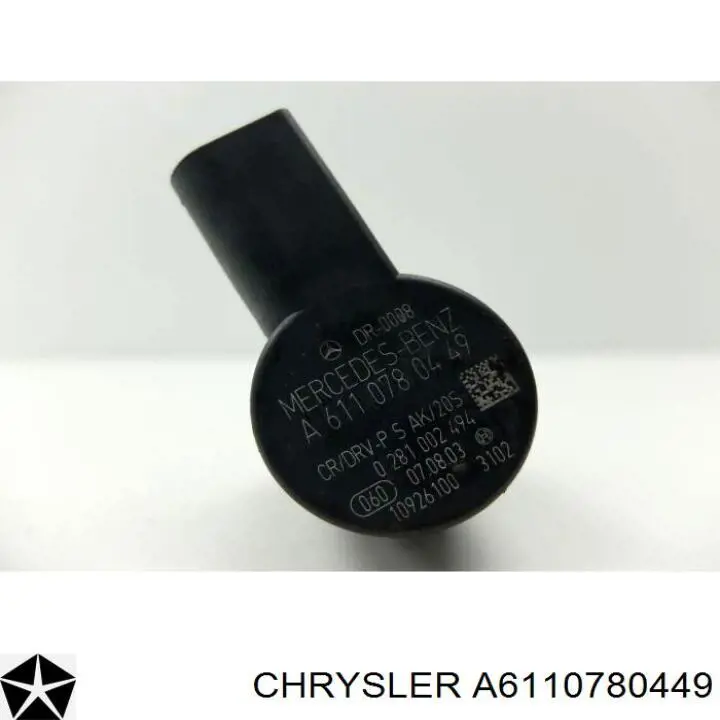 Comprar A6110780449 Chrysler Regulador de presión de combustible
