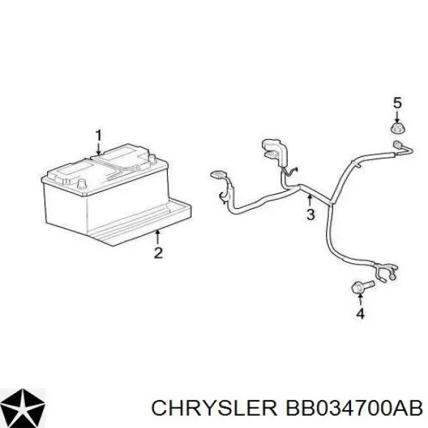 4364944 Chrysler alternador