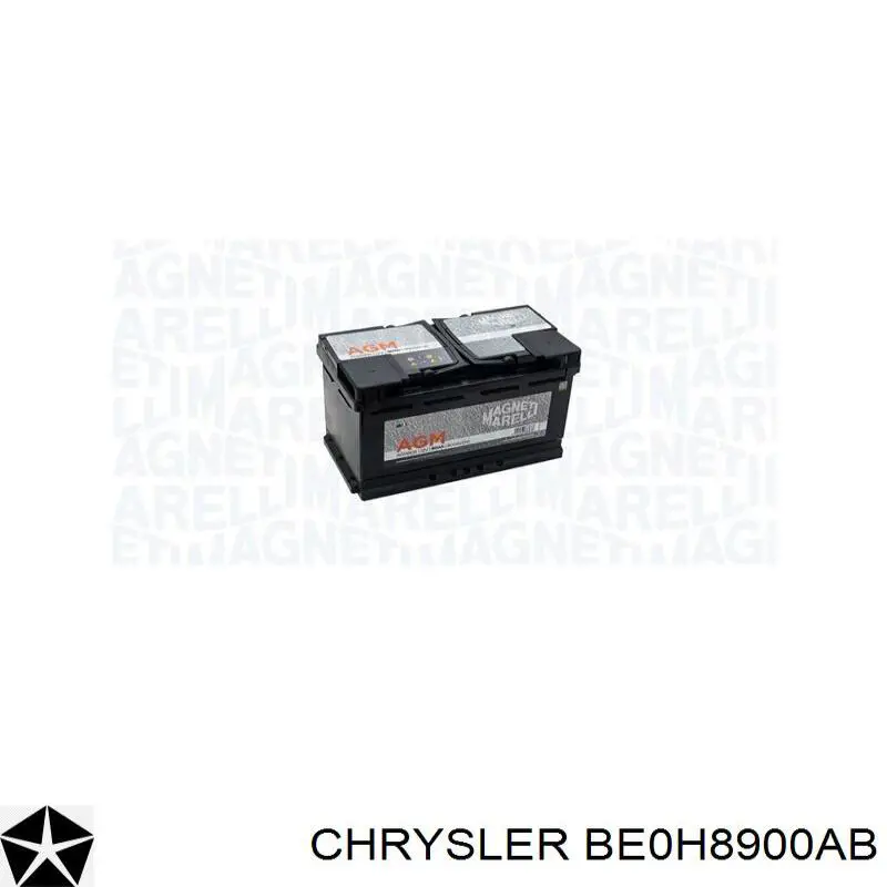 Comprar BE0H8900AB Chrysler Batería de coche