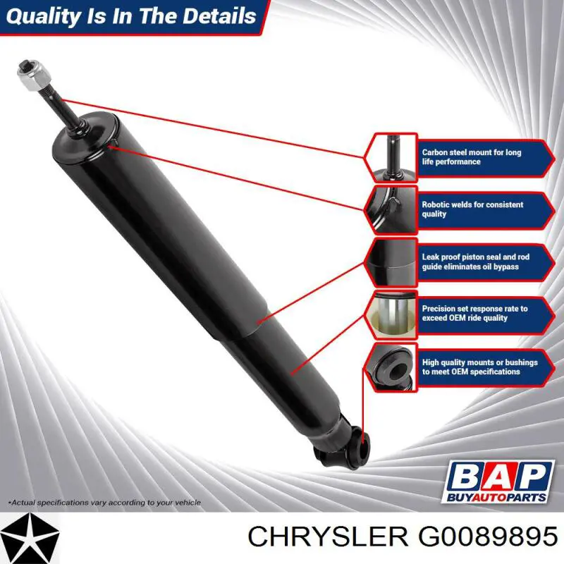 Amortiguador delantero Jeep Grand Cherokee 1 Z