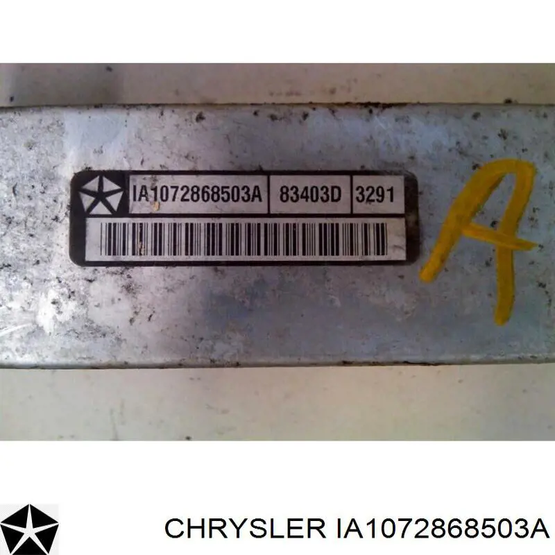 Radiador de aire, intercooler para Chrysler Voyager (RG, RS)