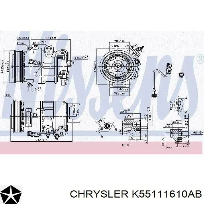 K55111610AB Chrysler