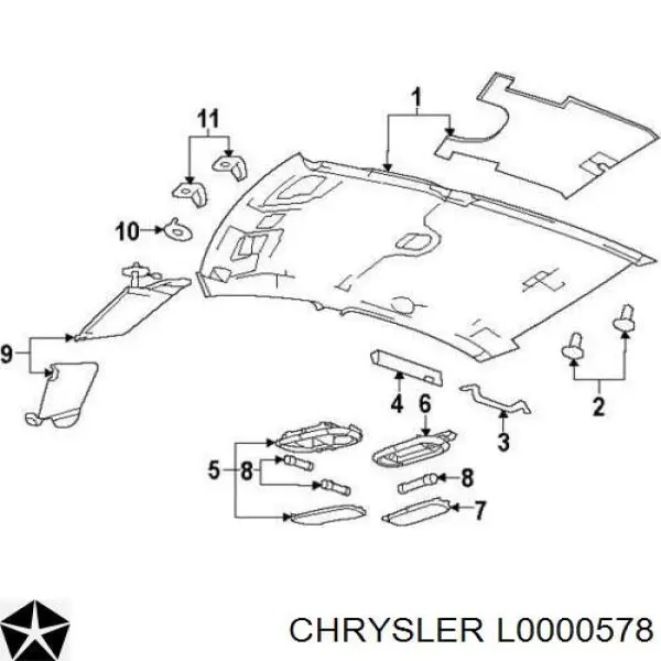 5080835AA Chrysler