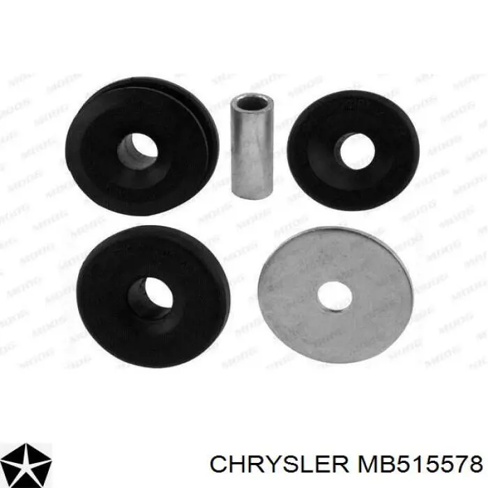 MB515578 Chrysler silentblock en barra de amortiguador trasera