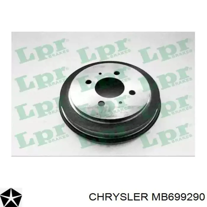 MB699290 Chrysler freno de tambor trasero