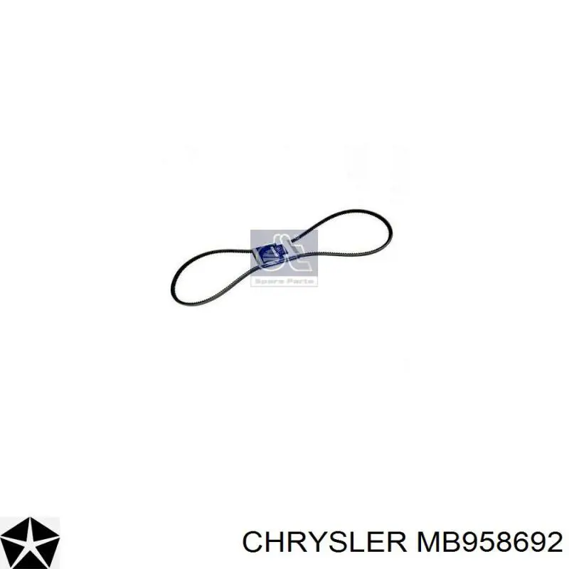 MB958692 Chrysler correa trapezoidal