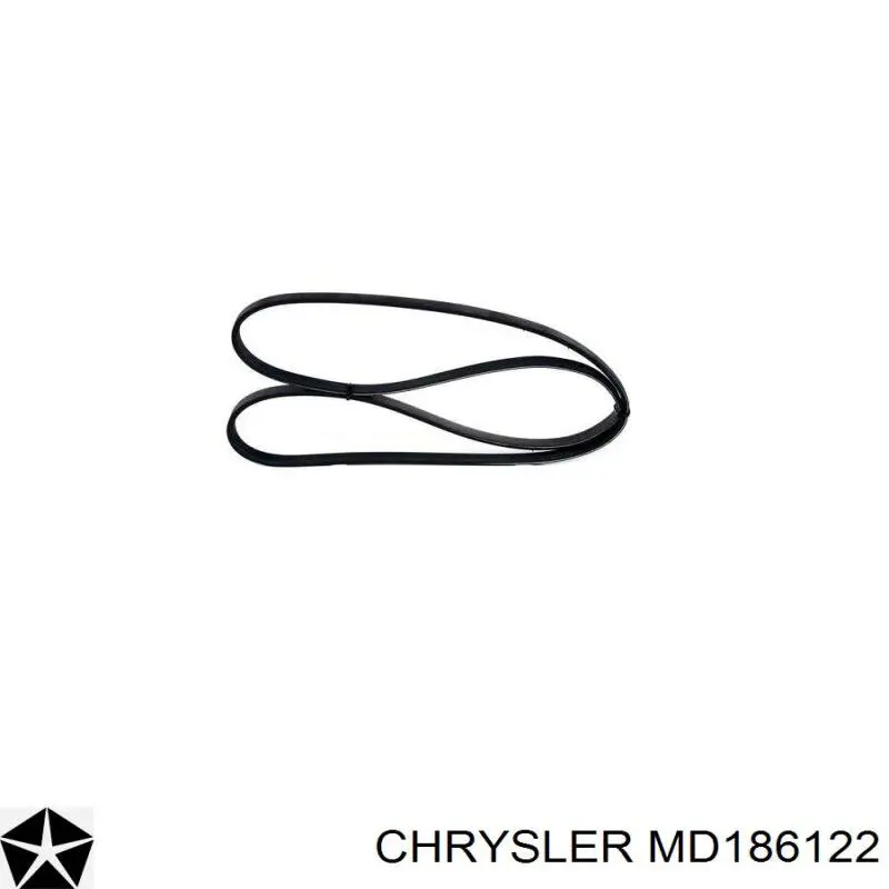 MD186122 Chrysler correa trapezoidal