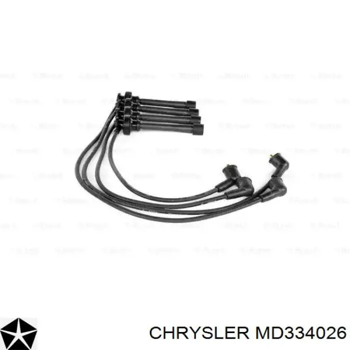 MD334026 Chrysler cables de bujías