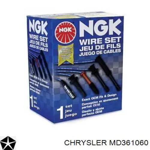 MD361060 Chrysler juego de cables de encendido