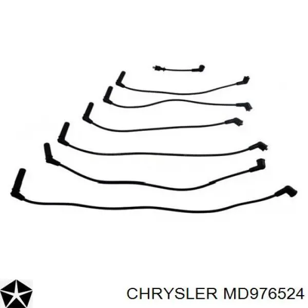 MD976524 Chrysler cables de bujías