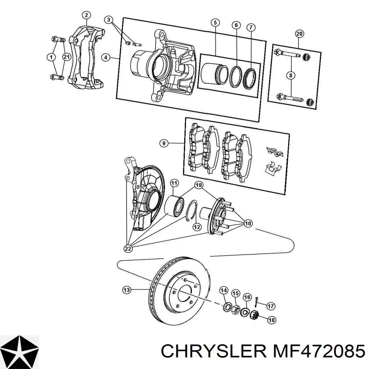 Comprar MF472085 Chrysler 