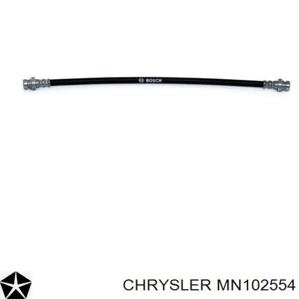 MN102554 Chrysler tubo flexible de frenos trasero