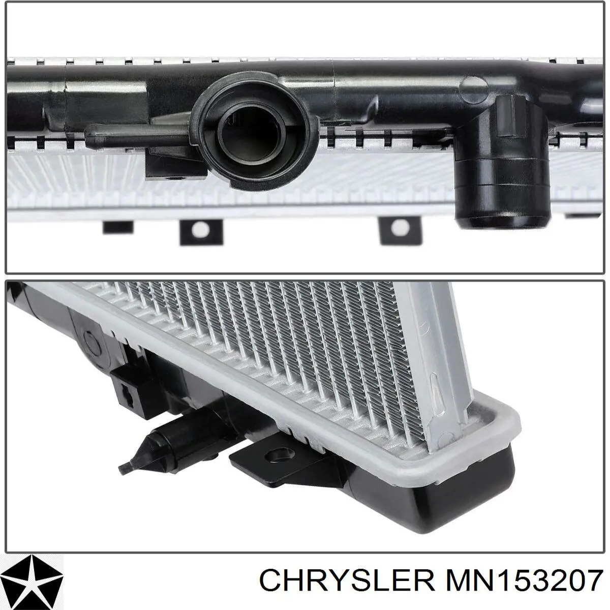 Comprar MN153207 Chrysler Radiador de auto