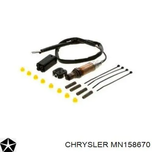 MN158670 Chrysler sonda lambda, sensor de oxígeno antes del catalizador derecho