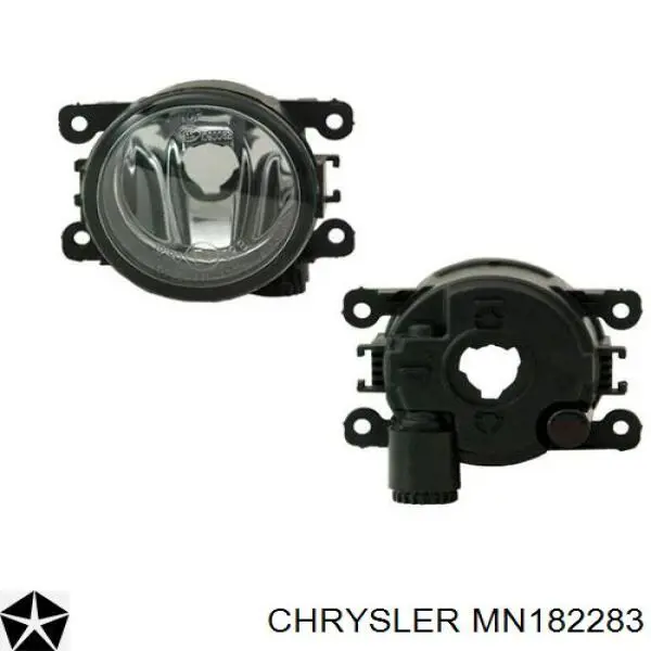 MN182283 Chrysler faro antiniebla izquierdo