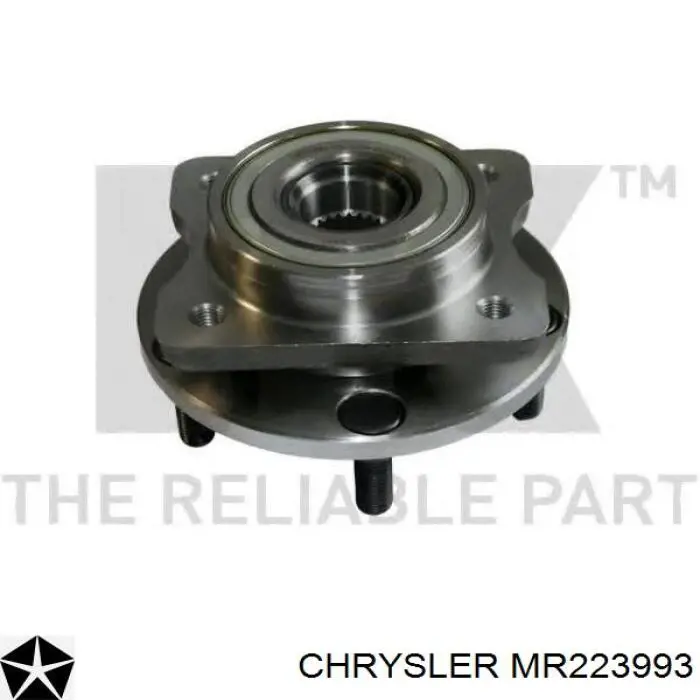 MR223993 Chrysler cubo de rueda delantero