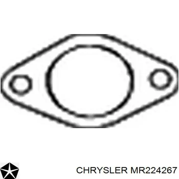 MR224267 Chrysler juntas para silenciador
