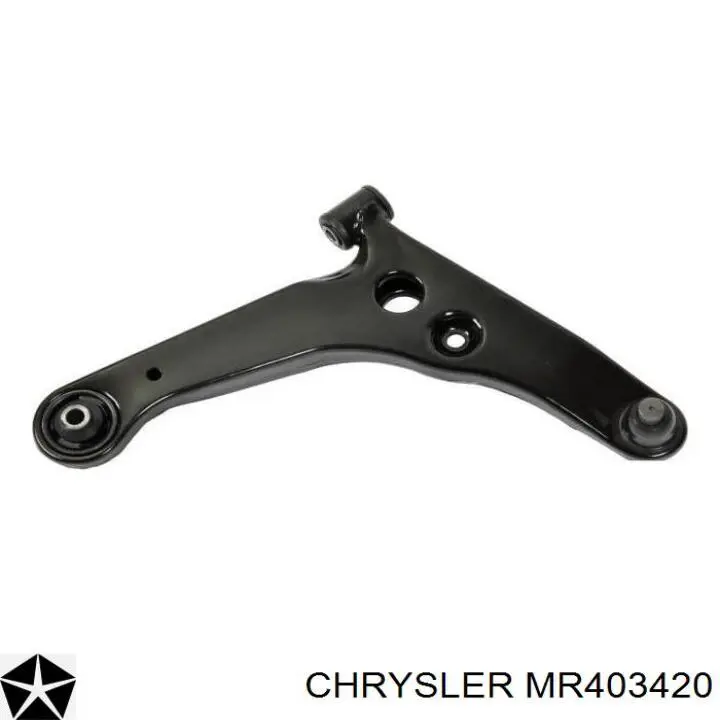 Brazo inferior derecho de la suspensión delantera Chrysler MR403420 precio, desde 54,83 EUR
