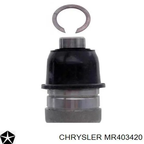 MR403420 Chrysler barra oscilante, suspensión de ruedas delantera, inferior derecha