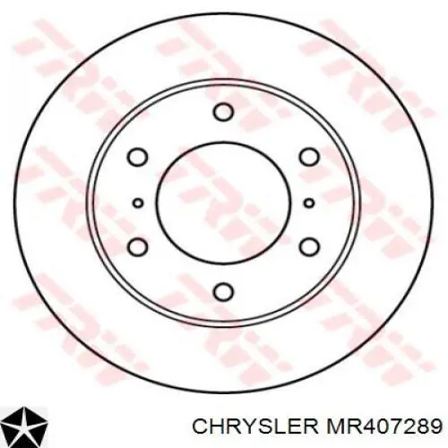 MR407289 Chrysler freno de disco delantero