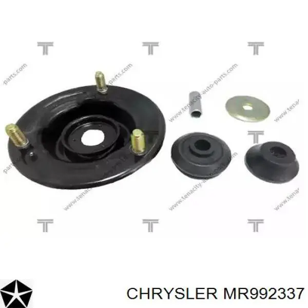 MR992337 Chrysler muelle de suspensión eje delantero