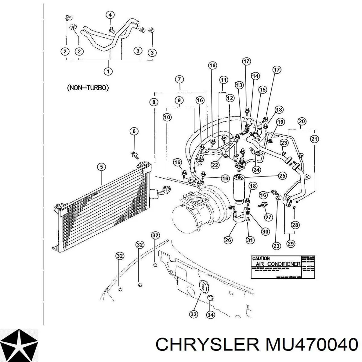 MU470040 Chrysler