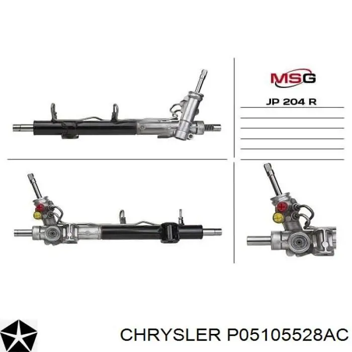 Comprar 5154518AB Chrysler Cremallera